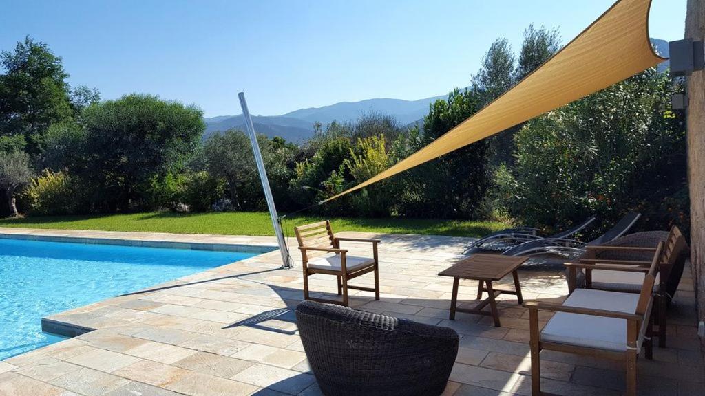 Le Bois De Capra Scorsa Villa Belgodère Eksteriør bilde